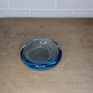Holmegaard. Askebæger blå 13 cm.
