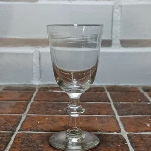 Holmegaard. Berlinos/ Christian 8. , Portvin 10,3 cm.