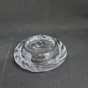 Holmegaard. Capriole, Fyrfadsstage 10 cm.