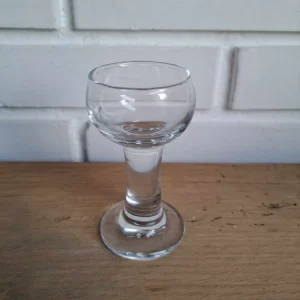 Holmegaard. Kroglas, Snaps 10,5 cm.