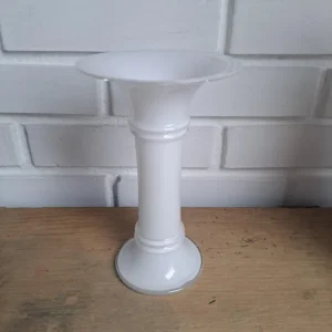 Holmegaard. MB, Lysestage / Vase vendbar 19 cm.