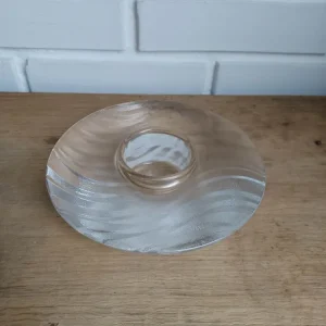 Holmegaard. Skagerrak, fyrfadstage mat 16,5 cm.