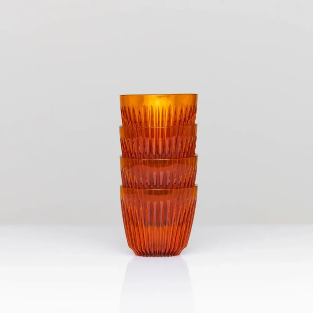 Huskee Renew 6oz 4 pakke Amber