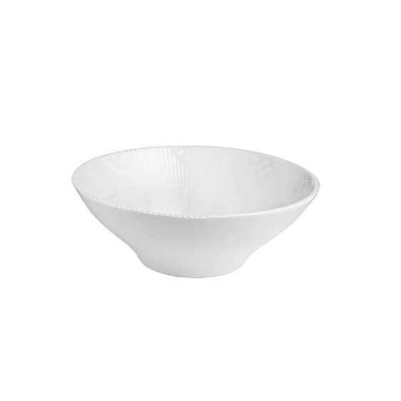 Hvid Elements portionsskål - 18 cm.