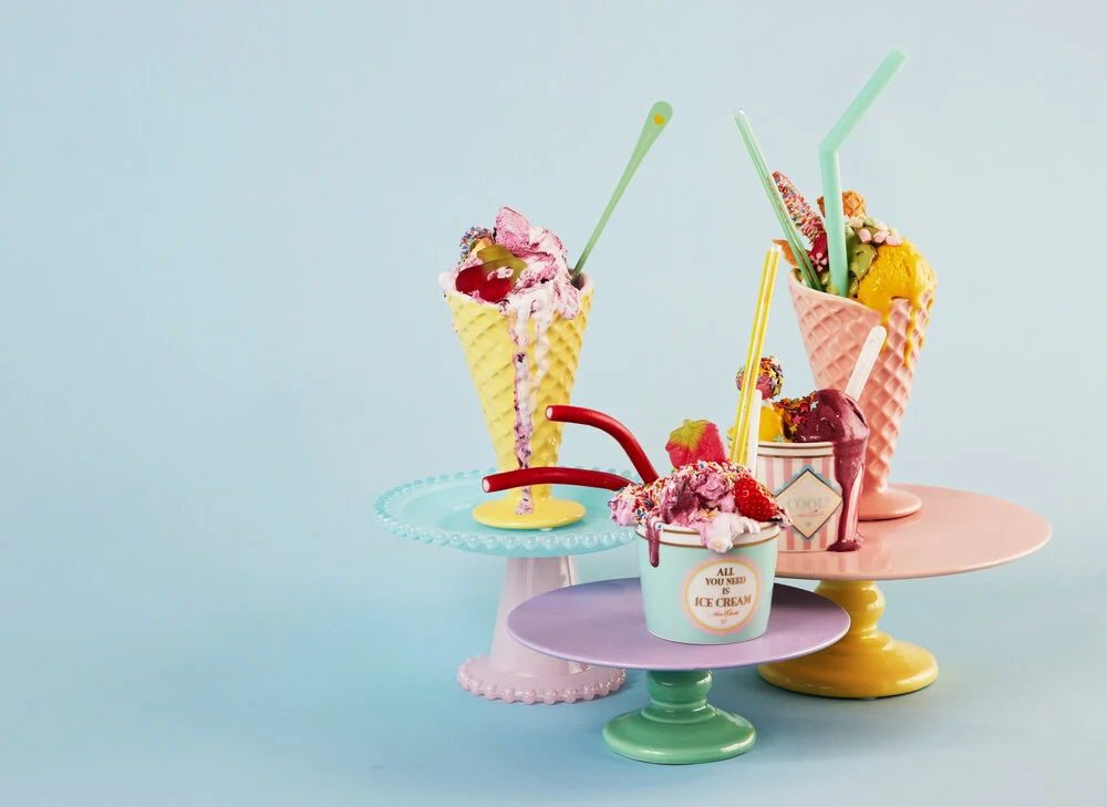 Icecream kop - rosa