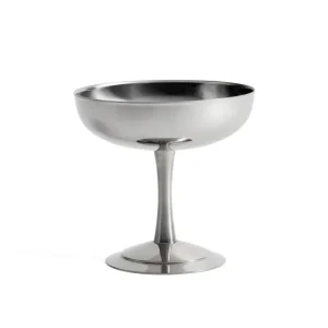 Italian Ice skål, stål - H: 9 cm.