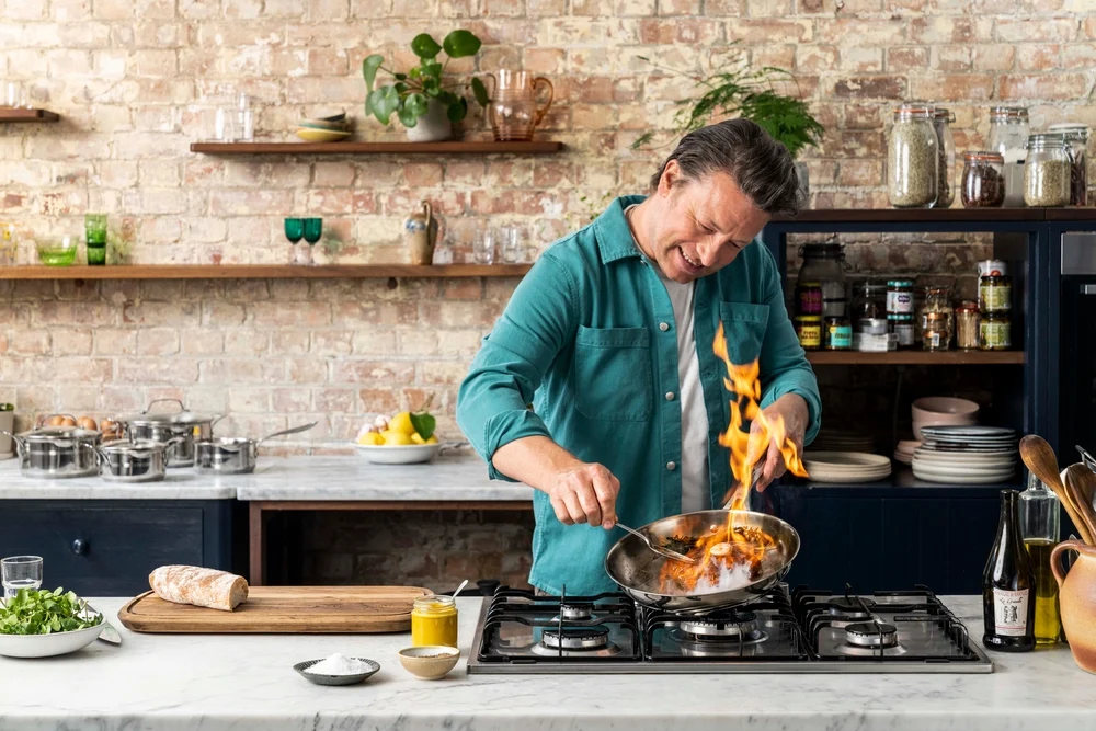 Jamie Oliver - Cook Smart stegepande Stainless Steel 24 cm