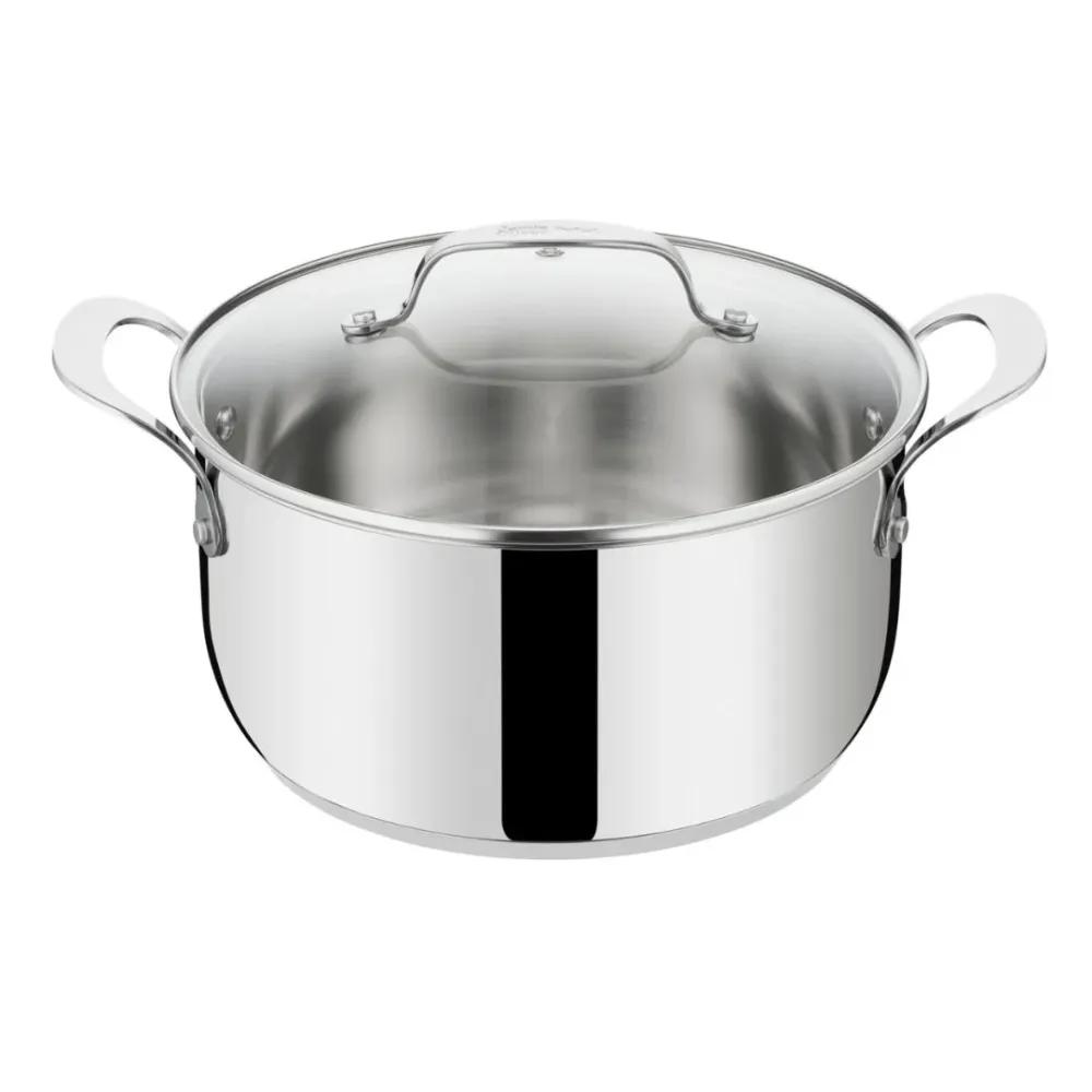 Jamie Oliver - Essential SS gryde 24/5,2 L cm med låg