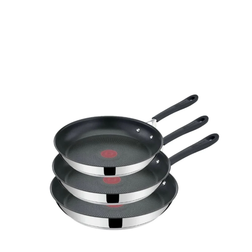 Jamie Oliver - SS stegepande serie (20,24 & 28 cm)