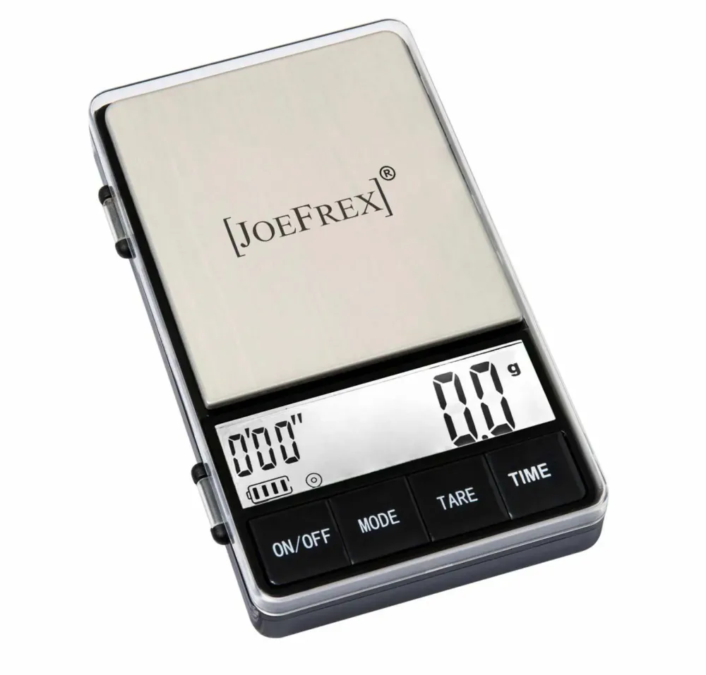 JoeFrex Digital kaffeprecisionsvægt med timer