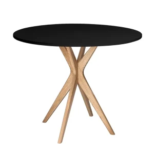 JUBI Rundt spisebord diam. 90cm Black