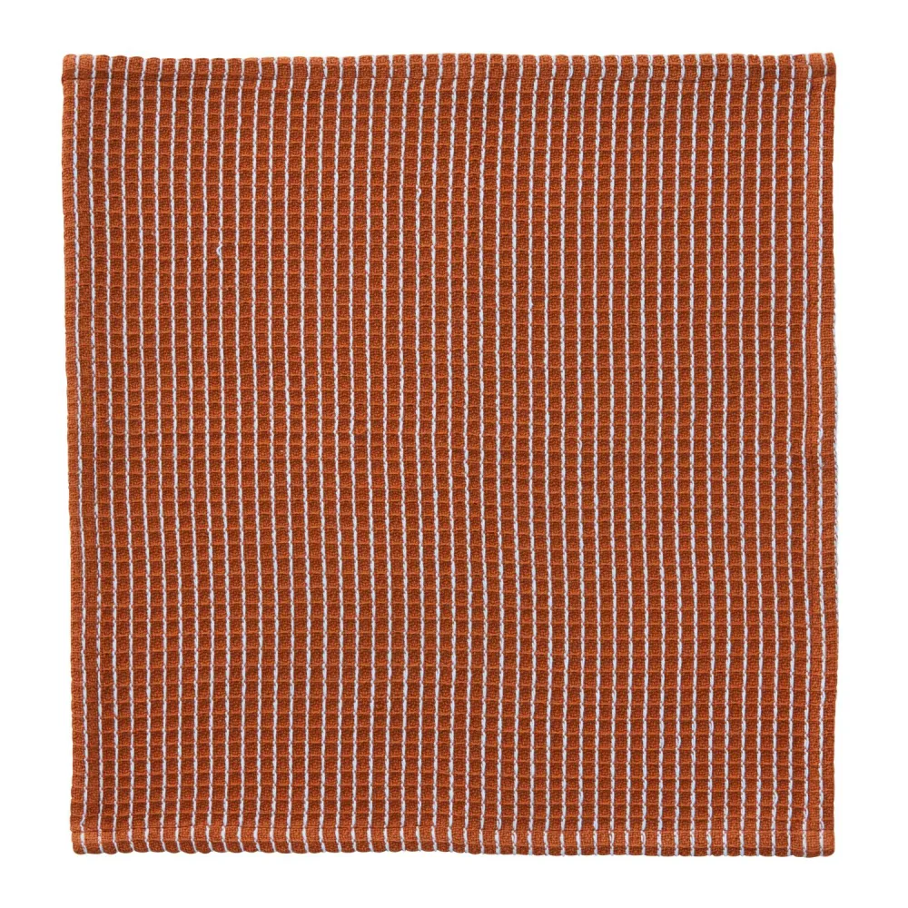 Karklud check, amber - 30x30 cm.