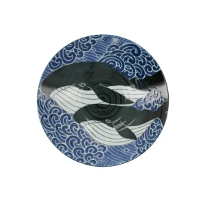 Kawaii Mori Whale pastatallerken - Ø21,7 cm.