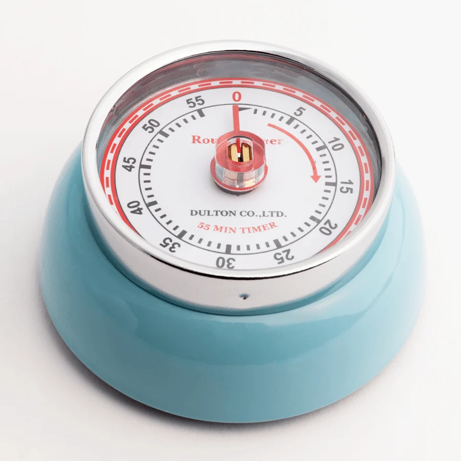 KØKKENTIMER MED MAGNET LYSEBLÅ