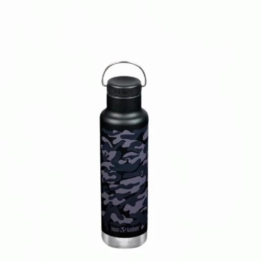 Klean Kanteen 592ml Isoleret Classic - Black Camo