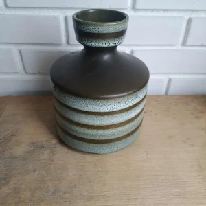 Knabstrup. Grå serie, Vase 20 cm. #346