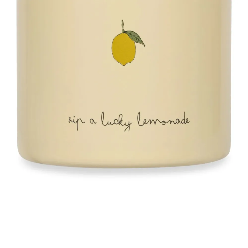 Konges Sløjd Termoflaske Lemon med to låg