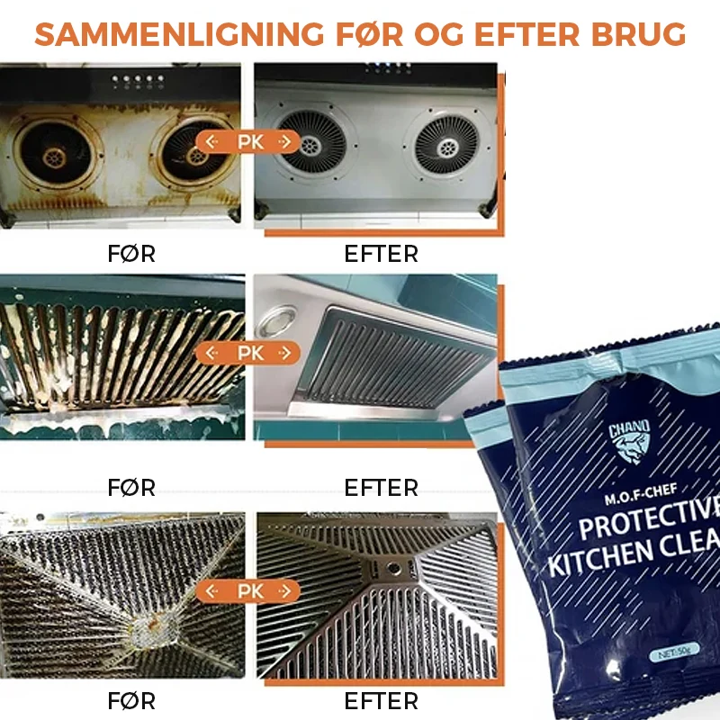 Kraftig affedtningsrens