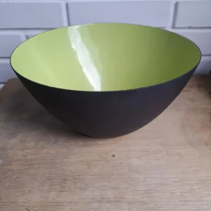 Krenit, Skål lime grøn 25 cm.