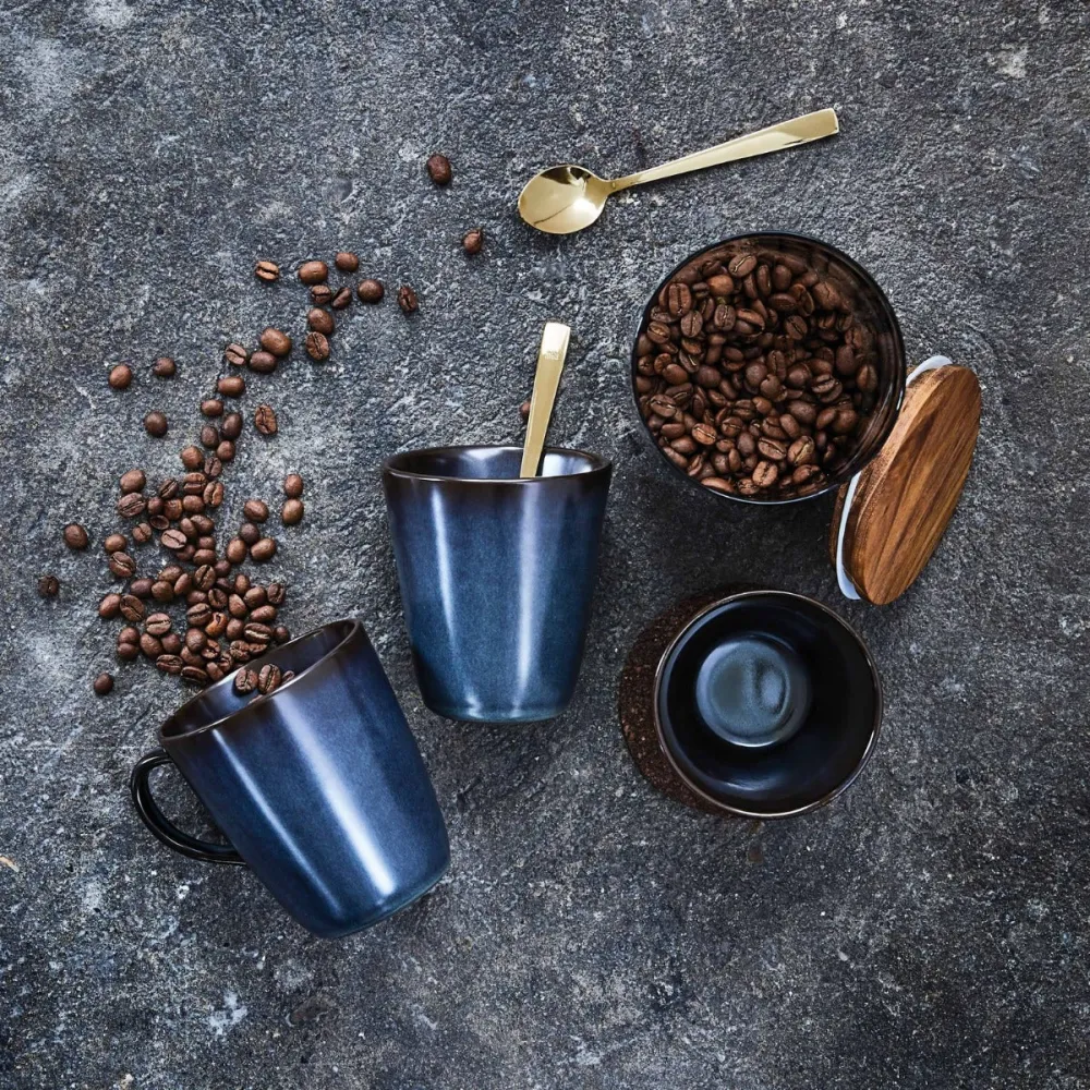 Krus m/hank, Midnight blue - 35 cl.