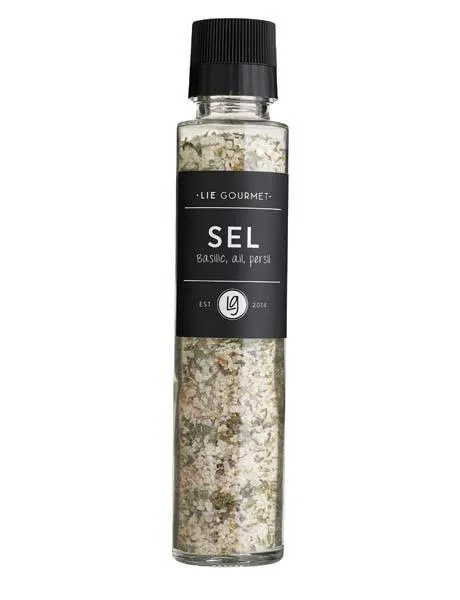Kværn basilikum, hvidløg, persille 290 g