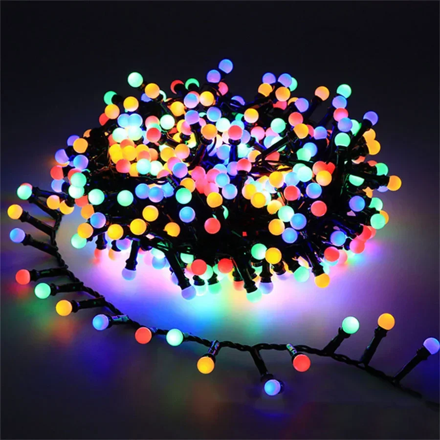 LED String Lights | Multicolor Globe Waterproof Design