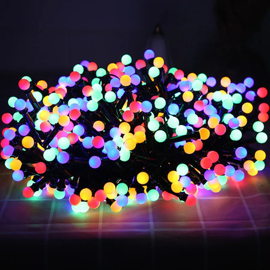 LED String Lights | Multicolor Globe Waterproof Design