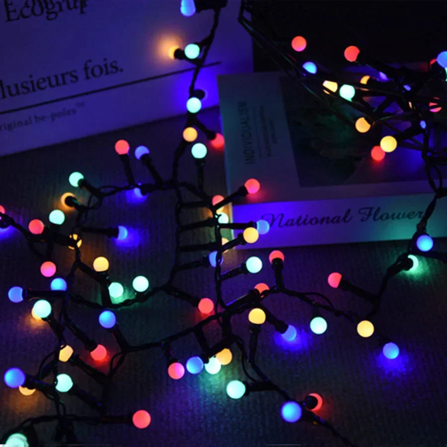 LED String Lights | Multicolor Globe Waterproof Design