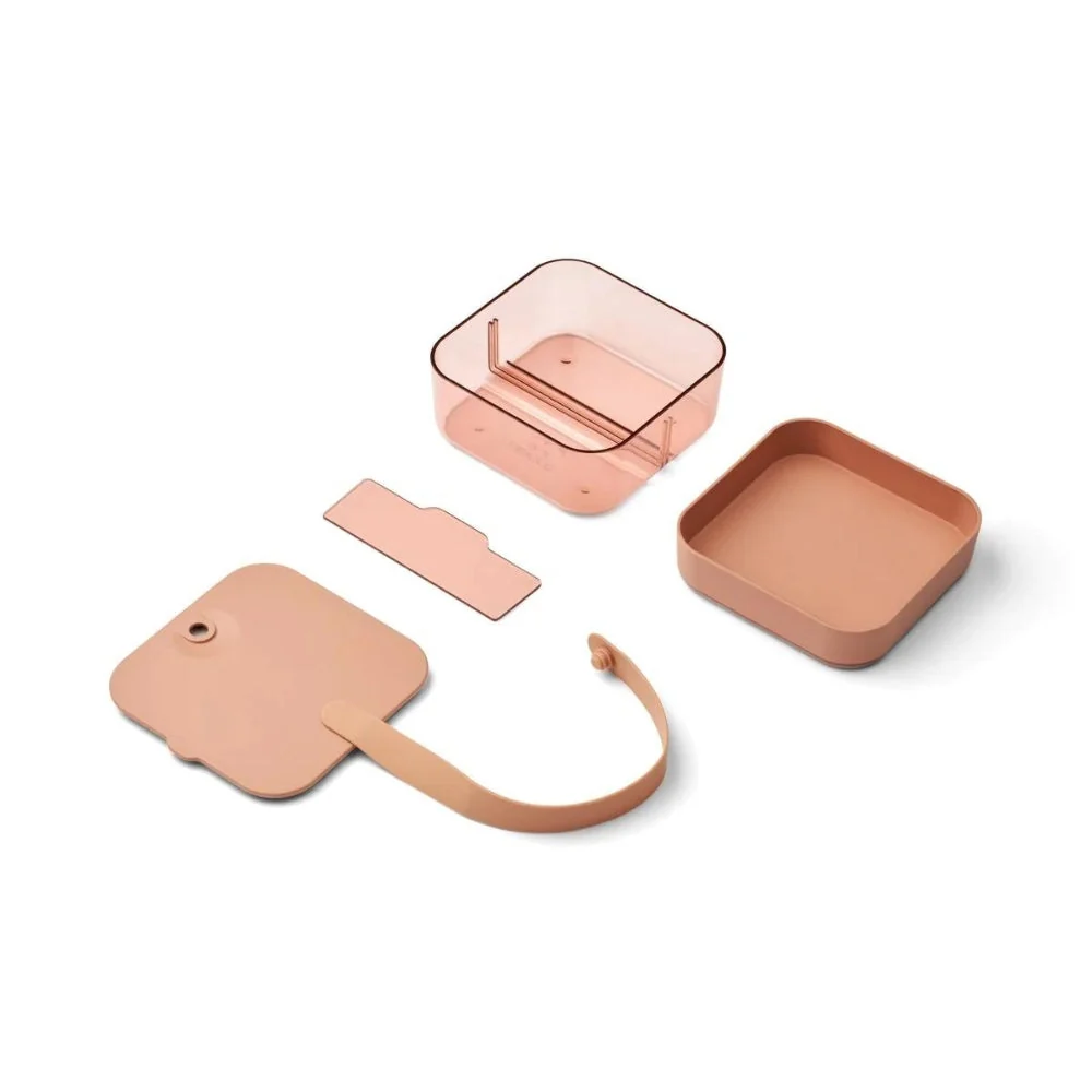 Liewood Børnelunchkasse Bento Box Tuscany rose/Dusty raspberry