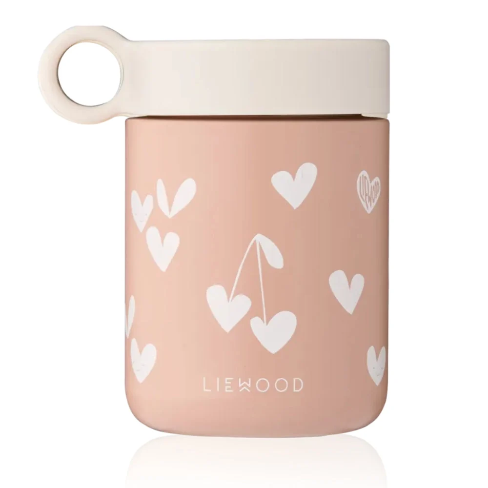 Liewood børnetermos Kiani Sweethearts / Pale tuscany 250 ml