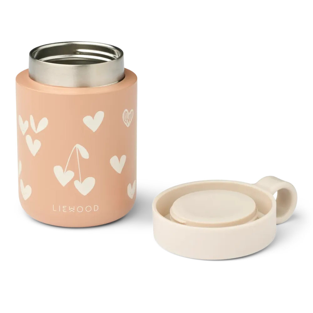 Liewood børnetermos Kiani Sweethearts / Pale tuscany 250 ml