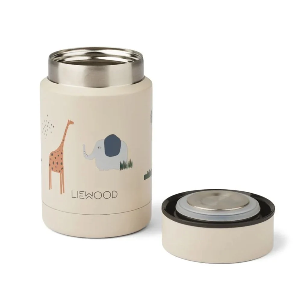 Liewood børnetermos Safari Sandy mix