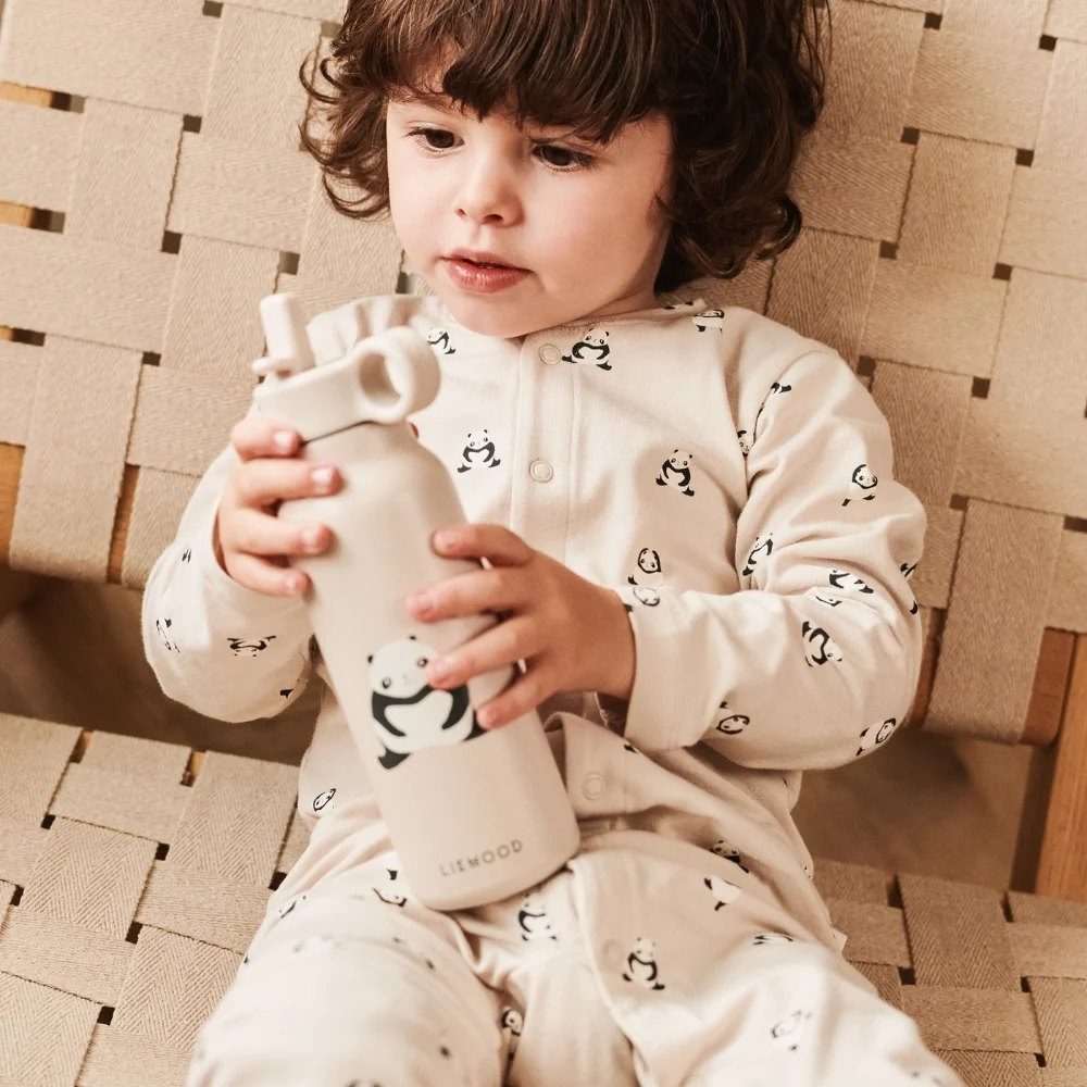 Liewood Falk Panda / Sandy baby vandflaske 350 ml