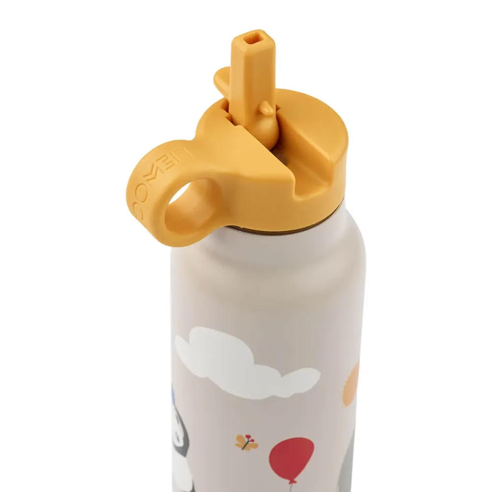 Liewood Falk Vandflaske 350 ml, Around World/Sandy