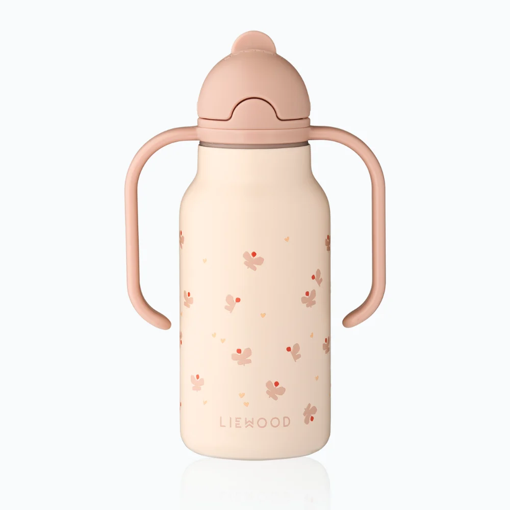 Liewood Kimmie Mini Butterfly / Apple blossom baby vandflaske 250 ml