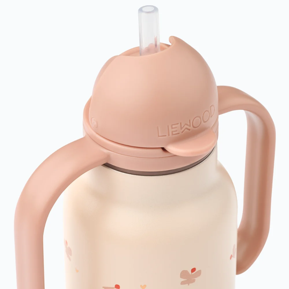 Liewood Kimmie Mini Butterfly / Apple blossom baby vandflaske 250 ml