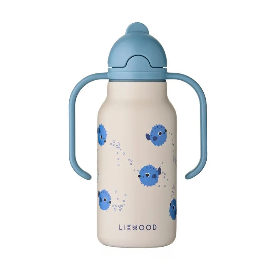 Liewood Kimmie Vand Flaske 250 ml, Pufferfish/Sandy