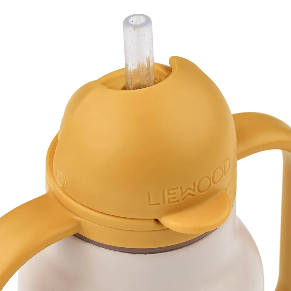 Liewood Kimmie Vandflaske, 250 ml, Around World/Sandy