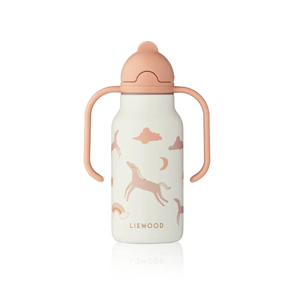 Liewood Kimmie Vandflaske, 250 ml, Dream/Ecru