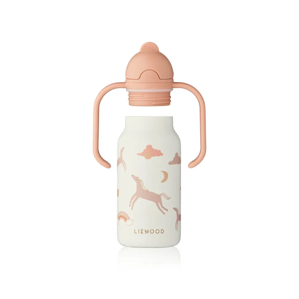Liewood Kimmie Vandflaske, 250 ml, Dream/Ecru