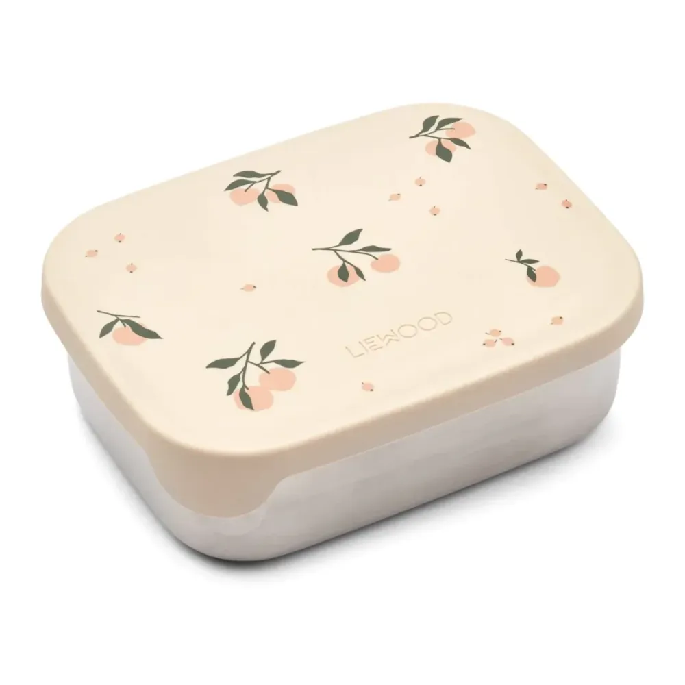 Liewood Madkasse til børn Arthur Peach Sea shell mix 900 ml