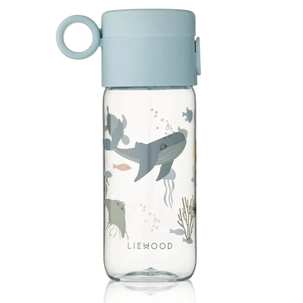 Liewood Tritan vandflaske til børn Clemence Havdyr / Sandy 350 ml