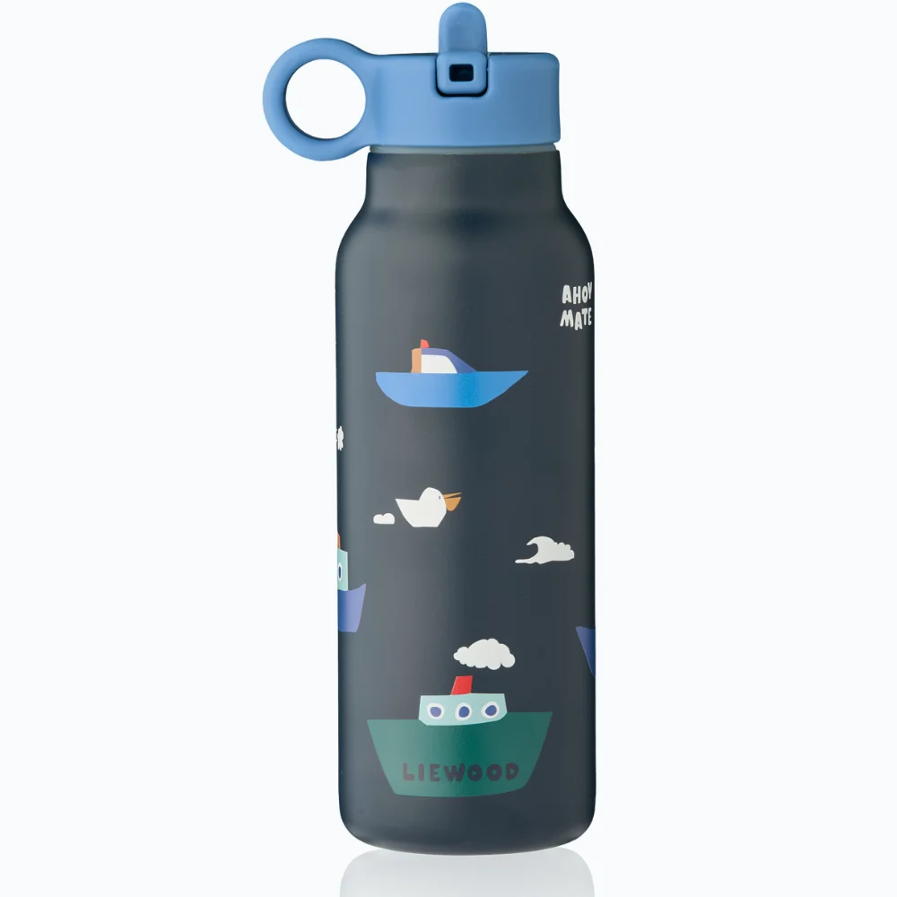 Liewood vandflaske til børn Sailing / Classic navy 350 ml
