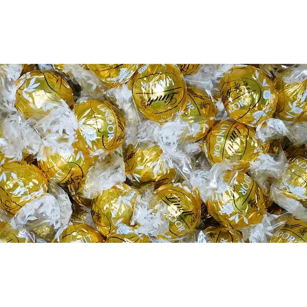 Lindt Lindor White Chocolate Balls 1 kg (ca. 80 stk)