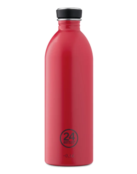 Litro flaske, Hot red - 1 liter