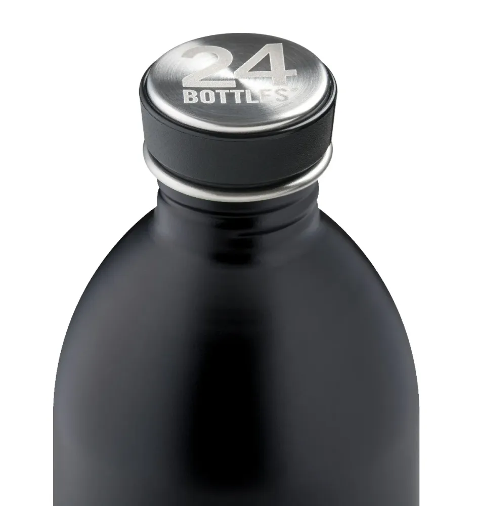 Litro vandflaske, Tuxedo Black - 1000 ml.