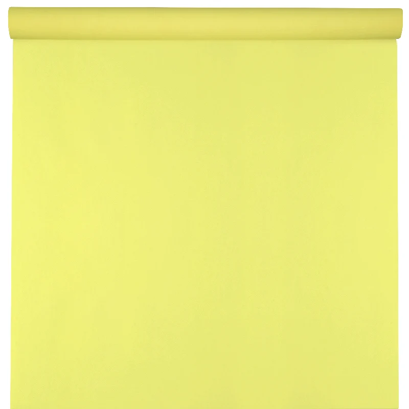 Luksus rulledug, citron gul, 120 cm x 10 m.