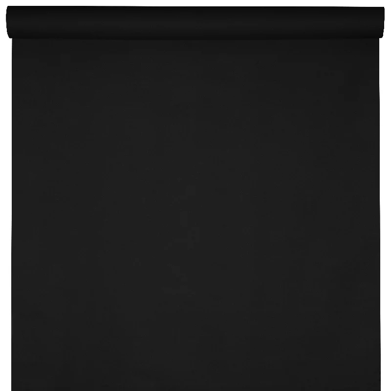 Luksus rulledug, sort, 120 cm x 10 m.