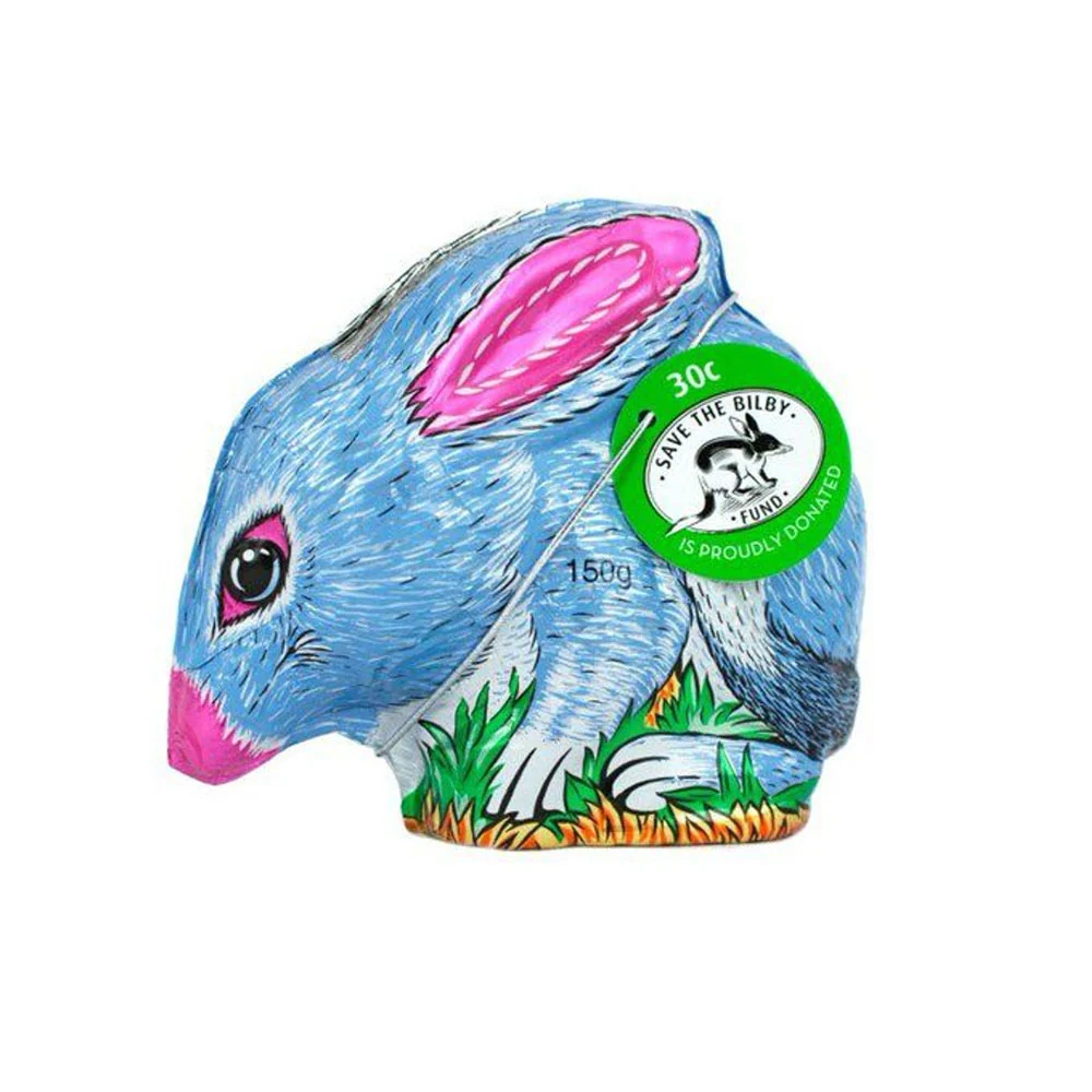 Lyserød lady mælk chokolade stor bilby 150 g