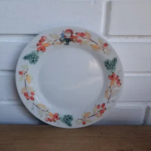 Mads stage. Julestel, Flad tallerken 19 cm.